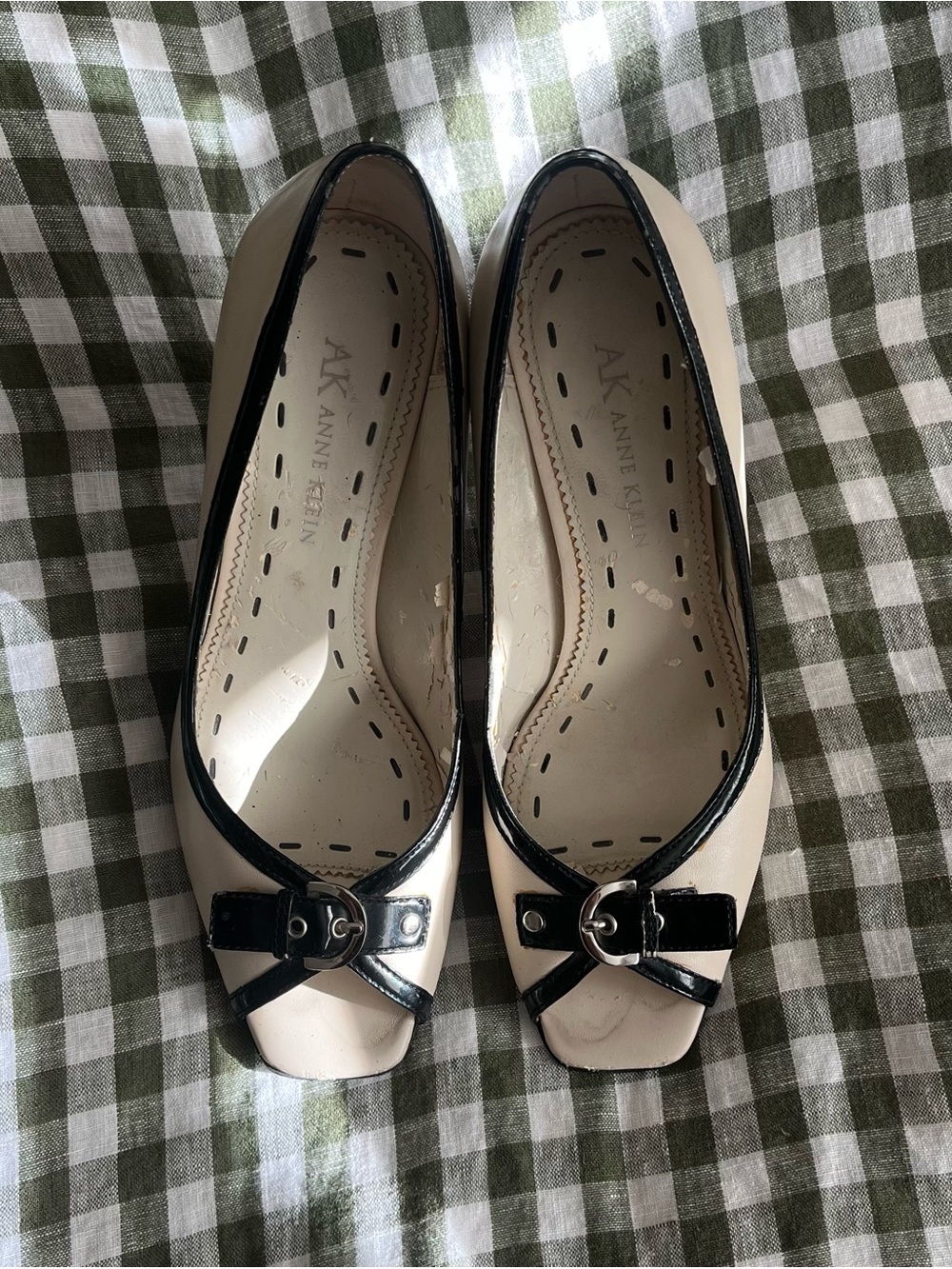 🩷 Anne Klein Y2K Peep Toe Heels 🩷